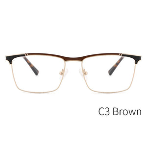 KANSEPT Optical Glasses Frame Men 2023 Retro Square Prescription Eyeglasses Myopia Metal Spectacle Eyewear 202307