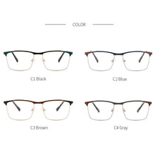 Carica l&#39;immagine nel visualizzatore di Gallery, KANSEPT Optical Glasses Frame Men 2023 Retro Square Prescription Eyeglasses Myopia Metal Spectacle Eyewear 202307