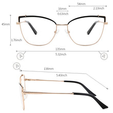 Load image into Gallery viewer, Optical Glasses Frame Women New Fashion Vintage Cat Eye Prescription Eyeglasses Women Myopia Spectacle Eyewear MG3574