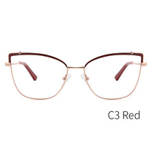 Load image into Gallery viewer, Optical Glasses Frame Women New Fashion Vintage Cat Eye Prescription Eyeglasses Women Myopia Spectacle Eyewear MG3574