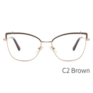Optical Glasses Frame Women New Fashion Vintage Cat Eye Prescription Eyeglasses Women Myopia Spectacle Eyewear MG3574