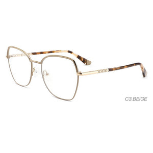 KANSEPT Women Cat Eye Prescription Glasses Frame Vintage Optical Eyeglasses Women Myopia Eyewear 2023 MG3683