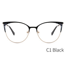 Load image into Gallery viewer, KANSEPT Women Glasses Frame Purple Cat Eye Women Optical Eye glasses frame 2023 Brand Design