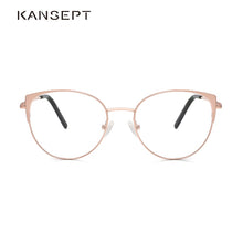 Load image into Gallery viewer, KANSEPT Women Glasses Frames Cat Eye Optical Myopia Eyeglasses Frame Brand Design For Women Eyewear #YC-8031