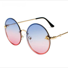 Load image into Gallery viewer, KAPELUS 2023 Round Sunglasses Show A Slim And Well-Matched Pair Of Rimless Sunglasses  Outdoor chameleons for men and women Bran