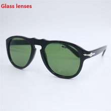 Carica l'immagine nel visualizzatore di Gallery, KAPELUS Brand sunglasses   brown sunglasses Dark green glass lens sunglasses UV protection 400 sunglasses