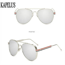 Load image into Gallery viewer, KAPELUS Classic Men&#39;s Polarized Sunglasses Men&#39;s Metal Thick Edge Sunglasses Thom UV 400 Sunglasses
