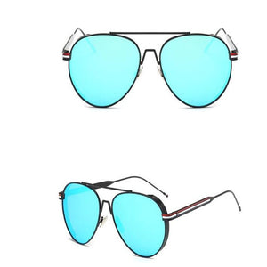 KAPELUS Classic Men's Polarized Sunglasses Men's Metal Thick Edge Sunglasses Thom UV 400 Sunglasses