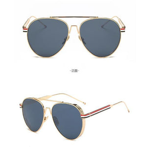 KAPELUS Classic Men's Polarized Sunglasses Men's Metal Thick Edge Sunglasses Thom UV 400 Sunglasses