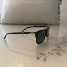Load image into Gallery viewer, KAPELUS Men&#39;s glasses men&#39;s sunglasses contain black boxes  0Designer black and grey sunglasses 825