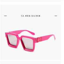 Load image into Gallery viewer, KAPELUS  square glasses Woman sunglasses Leisure color mirror Men's outdoor sun glasses