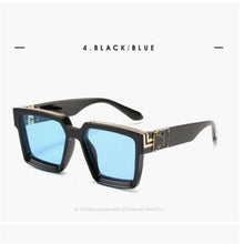 Load image into Gallery viewer, KAPELUS  square glasses Woman sunglasses Leisure color mirror Men's outdoor sun glasses