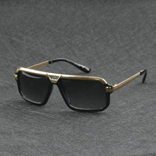 Carica l'immagine nel visualizzatore di Gallery, KAPELUS Sunglasses Brand Sunglasses for men and women Metallic gold  Sunglasses   glasses shine the sun on sunglasses