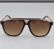 Load image into Gallery viewer, KAPELUS  sunglasses Metal  Brown tea sunglasses Anti-UV 400 sunglasses