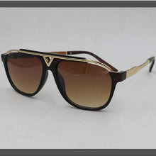 Load image into Gallery viewer, KAPELUS  sunglasses Metal  Brown tea sunglasses Anti-UV 400 sunglasses