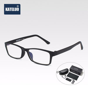 KATELUO 2022 Anti Luce Blu Occhiali Al Tungsteno Occhiali Per Computer Anti Fatica Occhiali Resistenti Alle Radiazioni Telaio per Uomini/Donne 