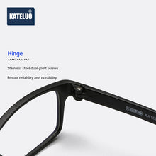 Carica l&#39;immagine nel visualizzatore di Gallery, KATELUO 2022 Anti Luce Blu Occhiali Al Tungsteno Occhiali Per Computer Anti Fatica Occhiali Resistenti Alle Radiazioni Telaio per Uomini/Donne 