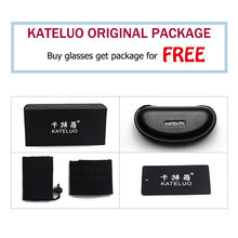 Carica l&#39;immagine nel visualizzatore di Gallery, KATELUO Occhiali per Computer Occhiali Rotondi Anti Blu Laser Ray Affaticamento Resistente alle Radiazioni UV400 Occhiali Telaio Occhiali 1001 