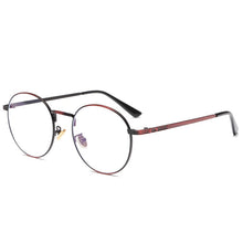 Carica l&#39;immagine nel visualizzatore di Gallery, KATELUO Occhiali per Computer Occhiali Rotondi Anti Blu Laser Ray Affaticamento Resistente alle Radiazioni UV400 Occhiali Telaio Occhiali 1001 