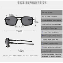 Load image into Gallery viewer, KDEAM 2023 Square Sunglasses TR90 Frame Men Polarized Sport  Eyewear Comfortable silicone non-slip UV400 5 Colors KD222