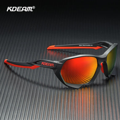 KDEAM 2023 Italian Design TR90 Polarized Sunglasses Men Women Goggles Safety Gafas de sol UV400 Dropshiping Unbreakable