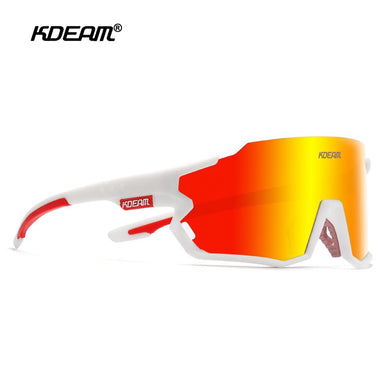 KDEAM 2023 Sports Men Polarized Sunglasses Ultra Light Rock Climbing Sunglass Sport TR90 Goggles Male KD715