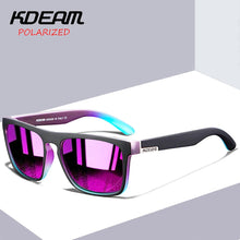 Carica l'immagine nel visualizzatore di Gallery, KDEAM Brand Polarized Sunglasses Men Women 2022   Sports Style Sun Glasses Driving Night Vision Lens GogglesX9