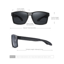 Load image into Gallery viewer, KDEAM Clear View Mirror Men&#39;s Sunglasses TR90 Frame with Elastic Rubber Cover Polarized Sunglasses Sport oculos de sol KD503