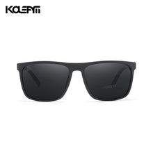 Load image into Gallery viewer, KDEAM Comfort Soft Black Men Polarized Sunglasses TR90 Material Spring Hinges Driving Glasses Male Category 3