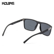 Load image into Gallery viewer, KDEAM Comfort Soft Black Men Polarized Sunglasses TR90 Material Spring Hinges Driving Glasses Male Category 3