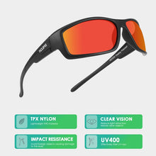 Load image into Gallery viewer, KDEAM  Polarized Floating Sunglasses TPX Nylon UV400 Men Women Gafas de sol Swimming Shades Glasses Beach Travelling