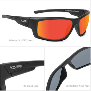 KDEAM  Polarized Floating Sunglasses TPX Nylon UV400 Men Women Gafas de sol Swimming Shades Glasses Beach Travelling