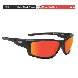 KDEAM  Polarized Floating Sunglasses TPX Nylon UV400 Men Women Gafas de sol Swimming Shades Glasses Beach Travelling