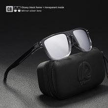 Load image into Gallery viewer, KDEAM Durable Lightweight Polarized Sunglasses All-fit Size Sun Glasses Men Coating Lens Minimize Glare Hard Case included