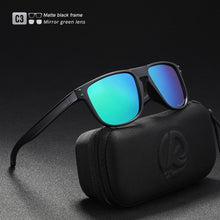 Load image into Gallery viewer, KDEAM Durable Lightweight Polarized Sunglasses All-fit Size Sun Glasses Men Coating Lens Minimize Glare Hard Case included