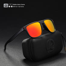 Load image into Gallery viewer, KDEAM Durable Lightweight Polarized Sunglasses All-fit Size Sun Glasses Men Coating Lens Minimize Glare Hard Case included
