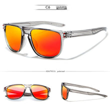 Carica l&#39;immagine nel visualizzatore di Gallery, KDEAM Durable Lightweight Polarized Sunglasses All-fit Size Sun Glasses Men Coating Lens Minimize Glare Hard Case included
