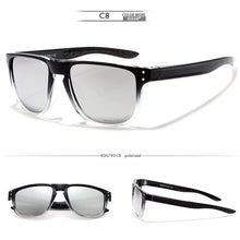 Carica l&#39;immagine nel visualizzatore di Gallery, KDEAM Durable Lightweight Polarized Sunglasses All-fit Size Sun Glasses Men Coating Lens Minimize Glare Hard Case included