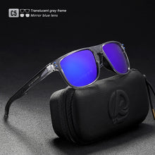 Load image into Gallery viewer, KDEAM Durable Lightweight Polarized Sunglasses All-fit Size Sun Glasses Men Coating Lens Minimize Glare Hard Case included