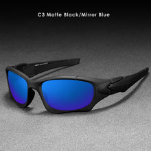 Load image into Gallery viewer, KDEAM  Polarized Sport Sunglasses Men UV400 Night Vision Driving Goggle Brand Design Mirror Shades Glasses with Case