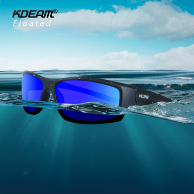 KDEAM Occhiali da sole polarizzati galleggianti ad alte prestazioni Occhiali da sole sportivi da uomo Compagno perfetto per qualsiasi Waterman attivo 
