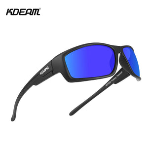 KDEAM Occhiali da sole polarizzati galleggianti ad alte prestazioni Occhiali da sole sportivi da uomo Compagno perfetto per qualsiasi Waterman attivo 