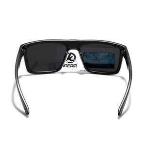 KDEAM Long lasting 100% UV Protection Men Sunglasses Polarized Rectangle Shades 8 Layers Coating Sun Glasses Polarization