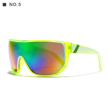 Load image into Gallery viewer, KDEAM Men Oversize Sunglasses 2023 Summer Big size Frame Brand Designer Women Metal Hinges Oculos De Sol UV400 With Case