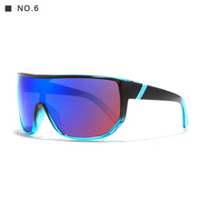 Load image into Gallery viewer, KDEAM Men Oversize Sunglasses 2023 Summer Big size Frame Brand Designer Women Metal Hinges Oculos De Sol UV400 With Case