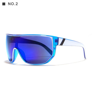 KDEAM Men Oversize Sunglasses 2023 Summer Big size Frame Brand Designer Women Metal Hinges Oculos De Sol UV400 With Case