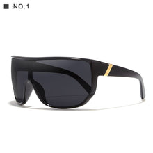 Load image into Gallery viewer, KDEAM Men Oversize Sunglasses 2023 Summer Big size Frame Brand Designer Women Metal Hinges Oculos De Sol UV400 With Case