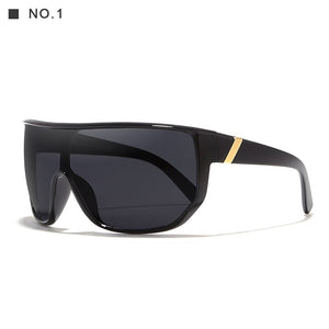 KDEAM Men Oversize Sunglasses 2023 Summer Big size Frame Brand Designer Women Metal Hinges Oculos De Sol UV400 With Case