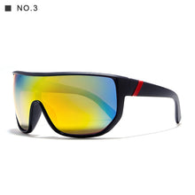 Load image into Gallery viewer, KDEAM Men Oversize Sunglasses 2023 Summer Big size Frame Brand Designer Women Metal Hinges Oculos De Sol UV400 With Case