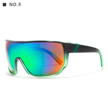 Load image into Gallery viewer, KDEAM Men Oversize Sunglasses 2023 Summer Big size Frame Brand Designer Women Metal Hinges Oculos De Sol UV400 With Case